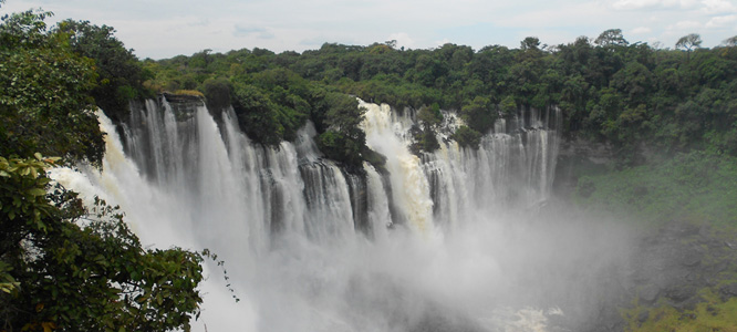 Kalandula waterfalls